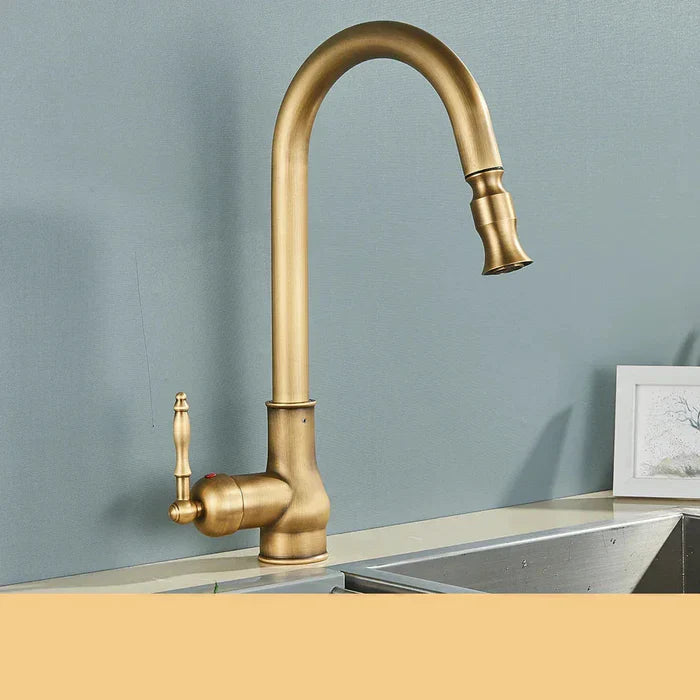 ModernFunction - Sophisticated High-Arc Kitchen Faucet