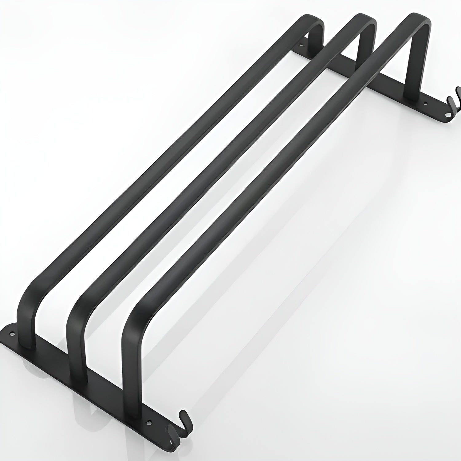 Larsen 3-Tier Space-Saving Wall Towel Holder