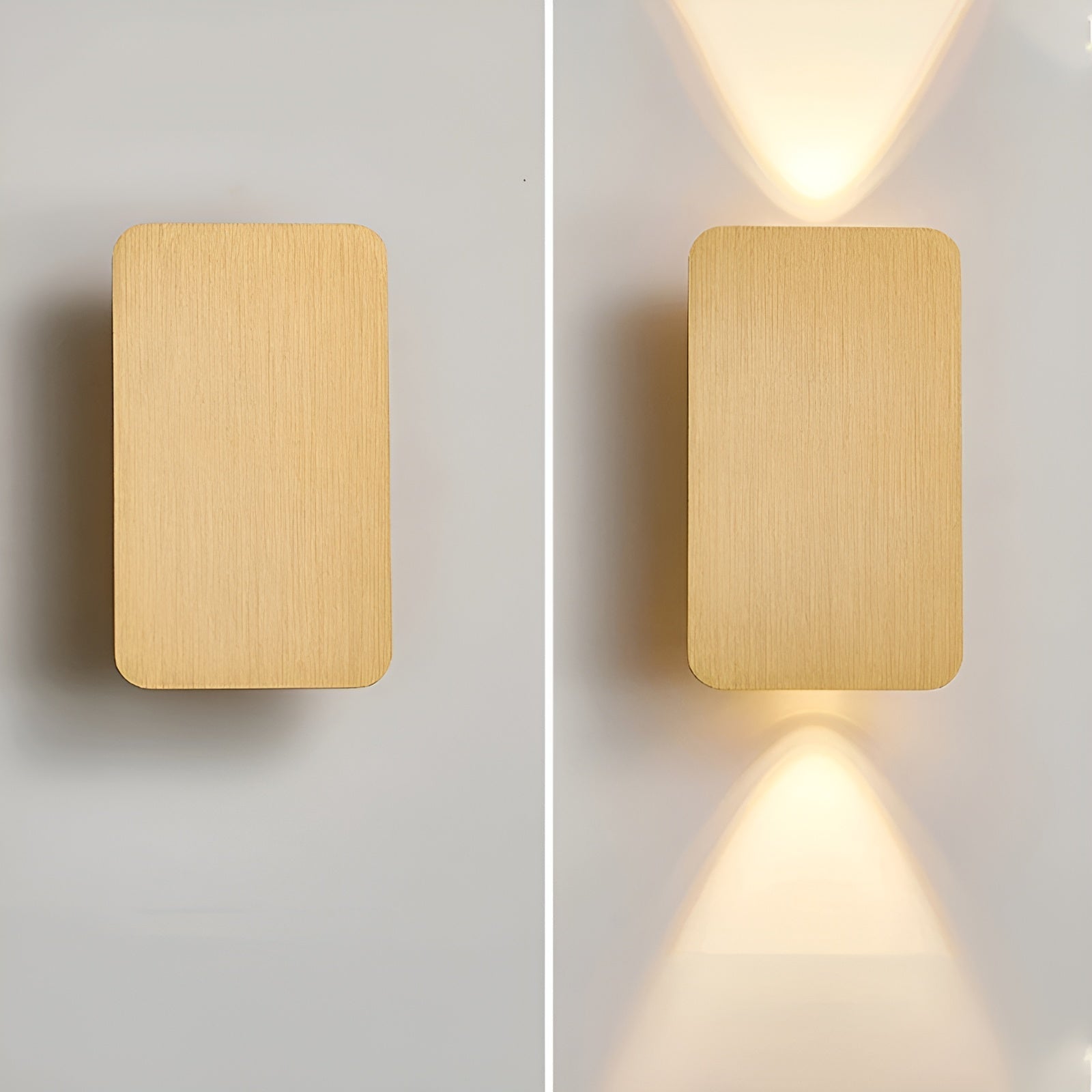 LumeEdge – Sleek Rectangular Wall-Mounted Lights