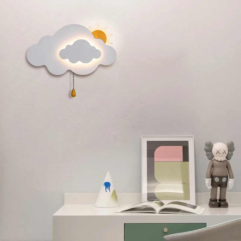 SolSky Wall Lamp – Imaginative cloud-shaped lamp