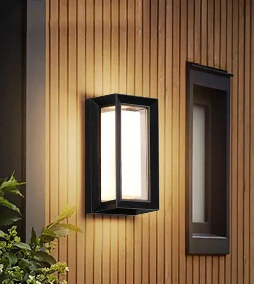 LumoGuard - Modern Outdoor Wall Lights