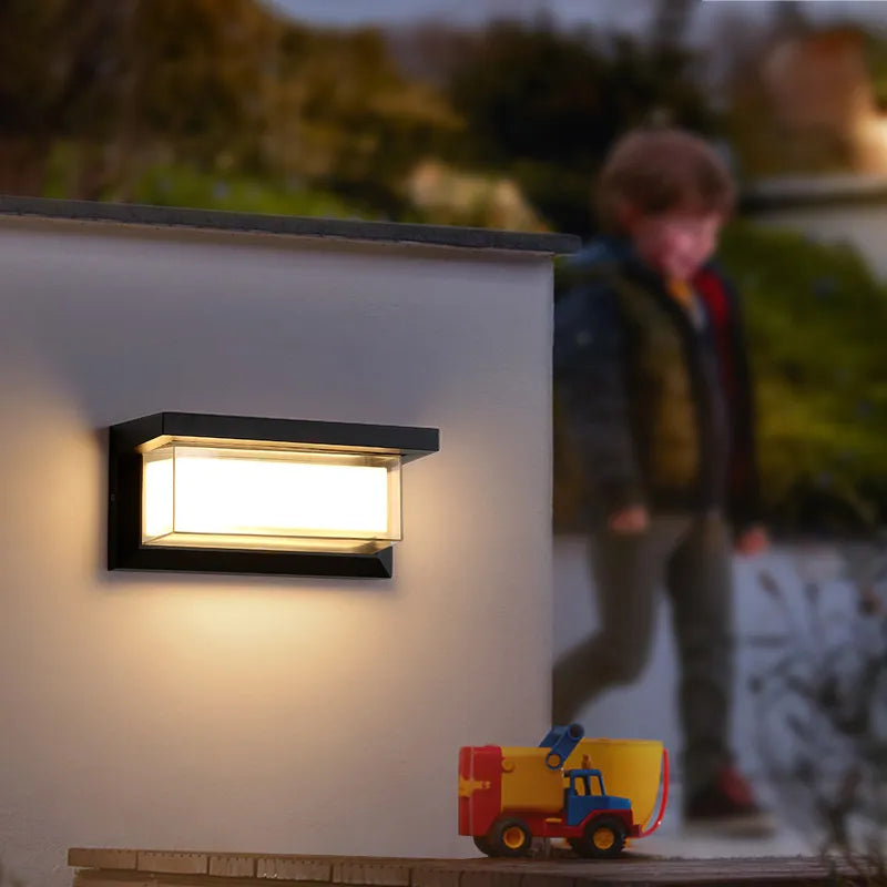 LumoGuard - Modern Outdoor Wall Lights