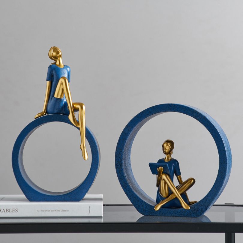 Modern Abstract Female Sculpture | Artistic Home & Office Decor