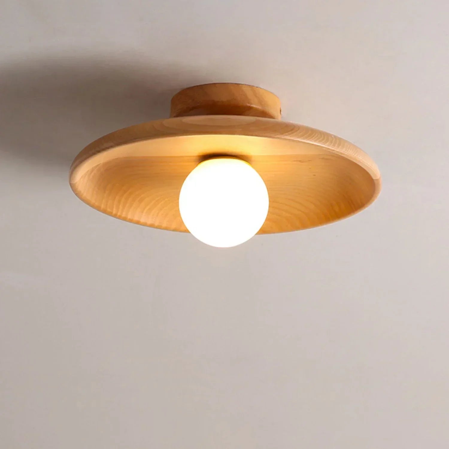 LumiSaucer – Modern Flush-Mount Ceiling Light