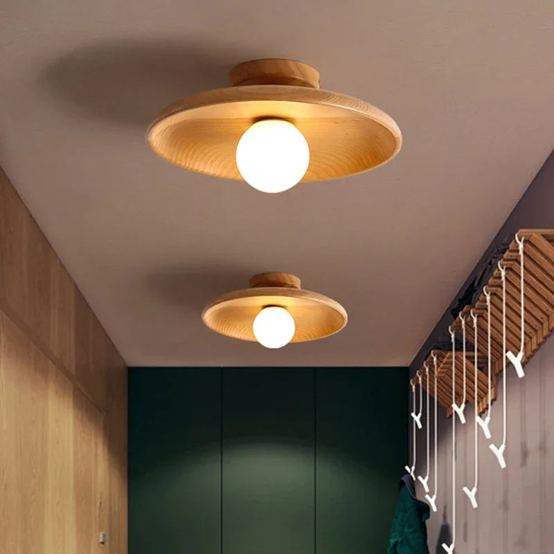LumiSaucer – Modern Flush-Mount Ceiling Light