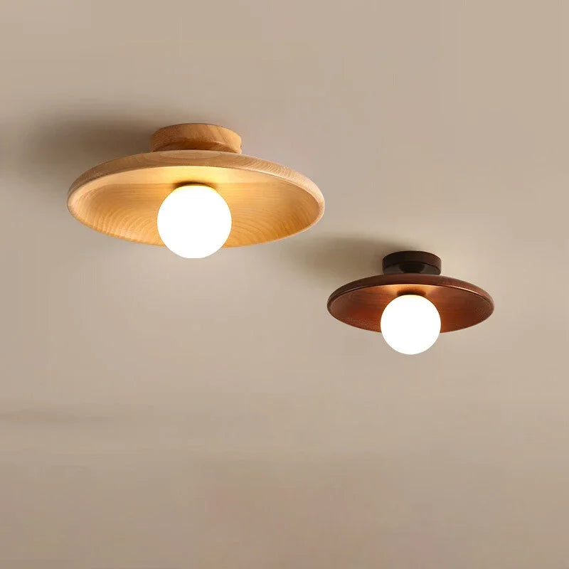 LumiSaucer – Modern Flush-Mount Ceiling Light