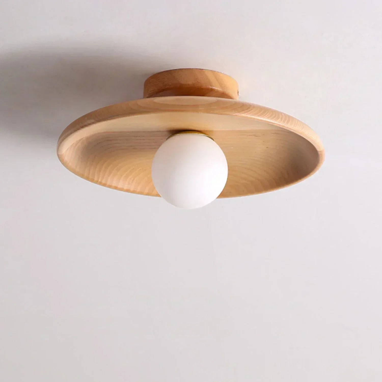 LumiSaucer – Modern Flush-Mount Ceiling Light