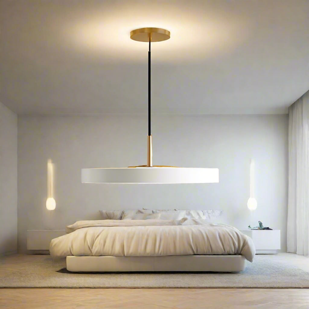 NebulaLite Scandinavian UFO Pendant Lamp – Modern Minimalist Ceiling Light