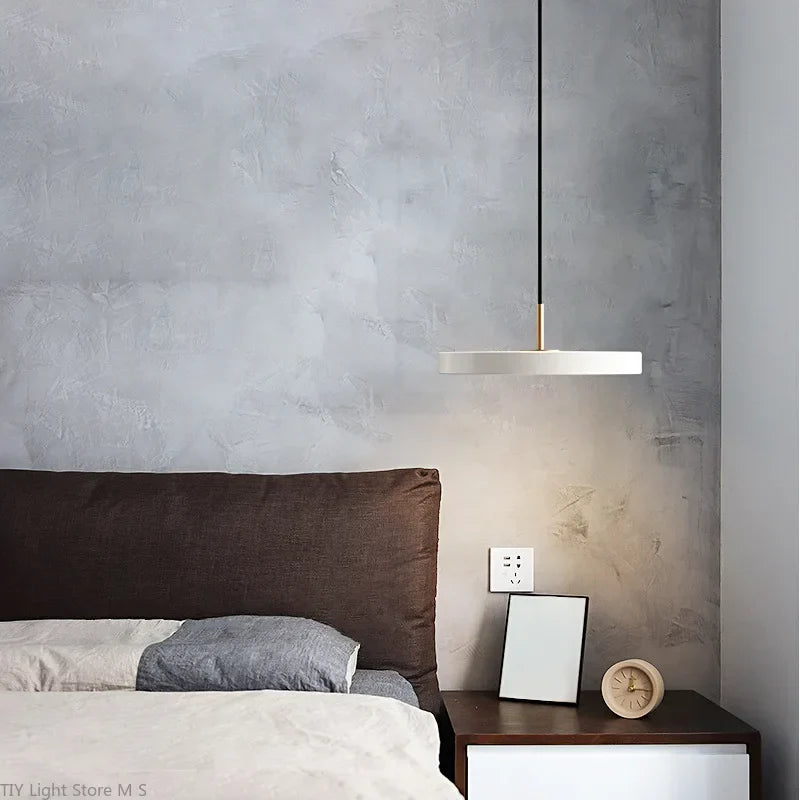 NebulaLite Scandinavian UFO Pendant Lamp – Modern Minimalist Ceiling Light