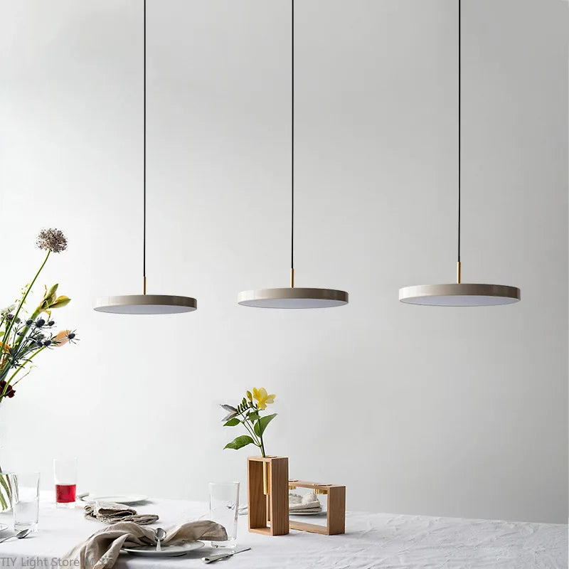 NebulaLite Scandinavian UFO Pendant Lamp – Modern Minimalist Ceiling Light