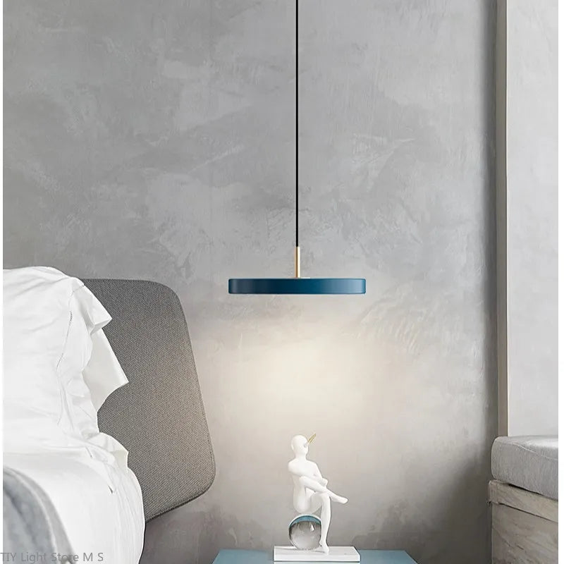 NebulaLite Scandinavian UFO Pendant Lamp – Modern Minimalist Ceiling Light