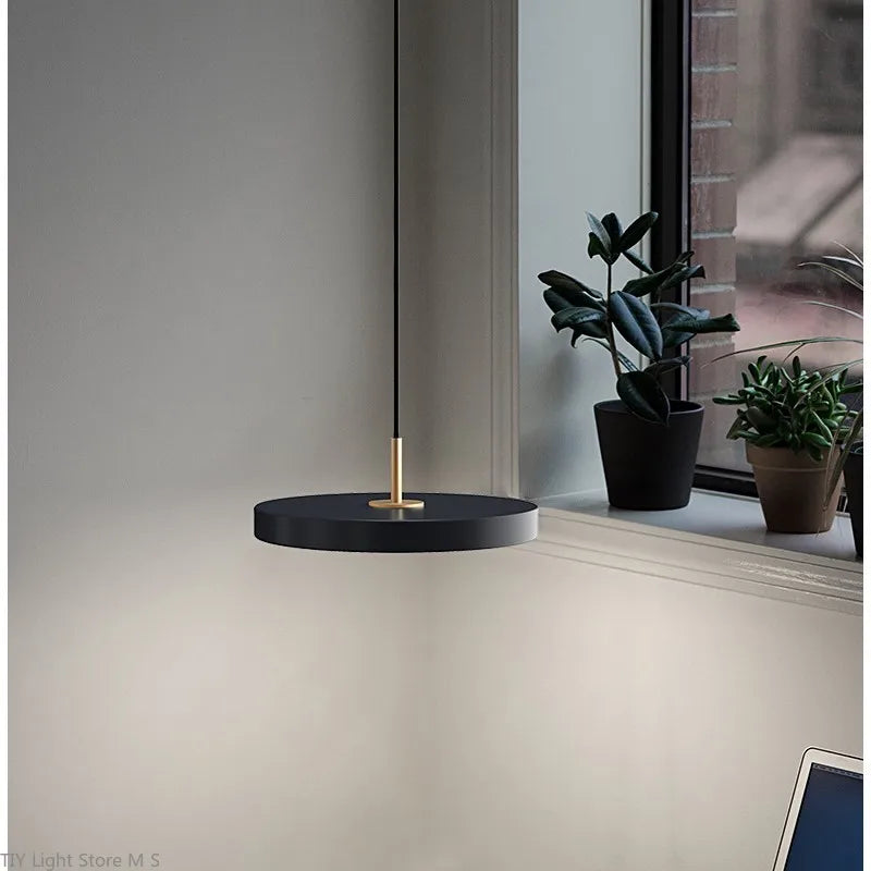 NebulaLite Scandinavian UFO Pendant Lamp – Modern Minimalist Ceiling Light