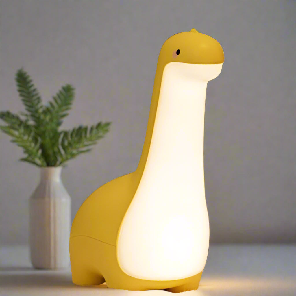 DinoGlow - Adorable Dinosaur Night Light for Kids