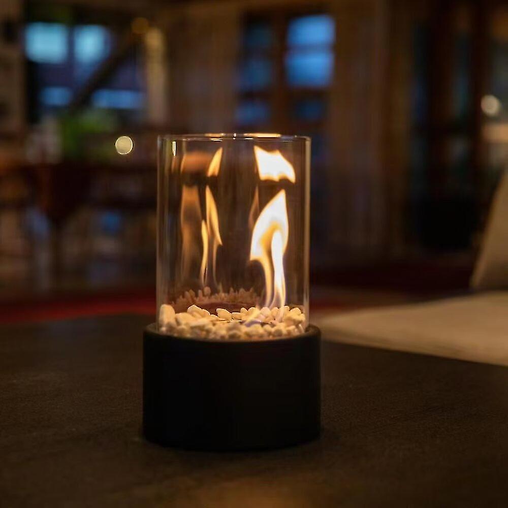 GlowFlame – Elegant Tabletop Bioethanol Fireplace