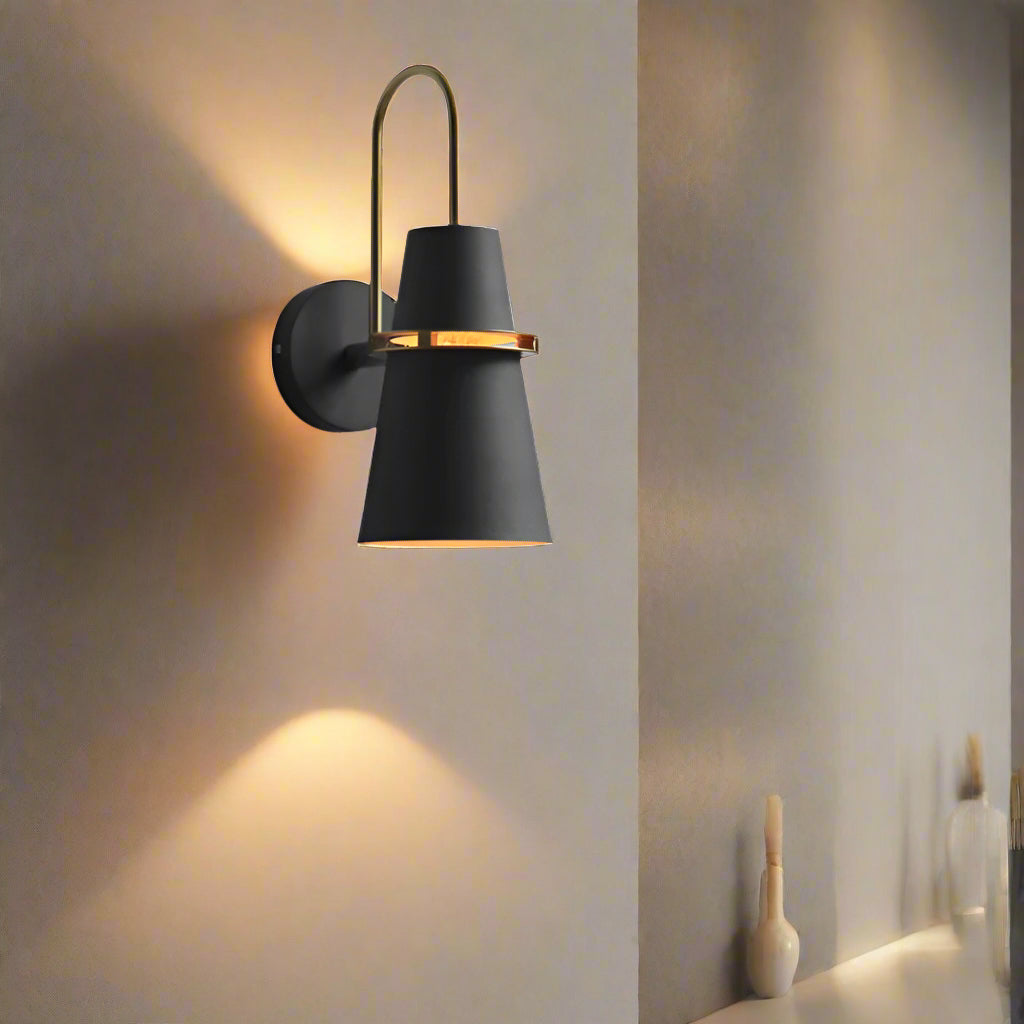 Scandinavian Style Iron Wall Lamp | Modern Minimalist Lighting