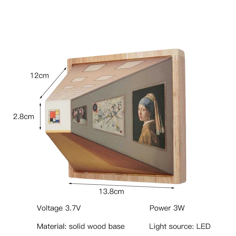 IlluDepth - 3D Hallway Illusion Wall Light