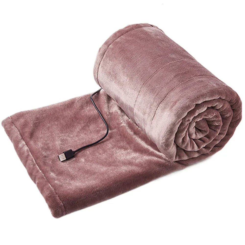 CozyHaven- Soft and comfortable USB Powered Plush Blanket