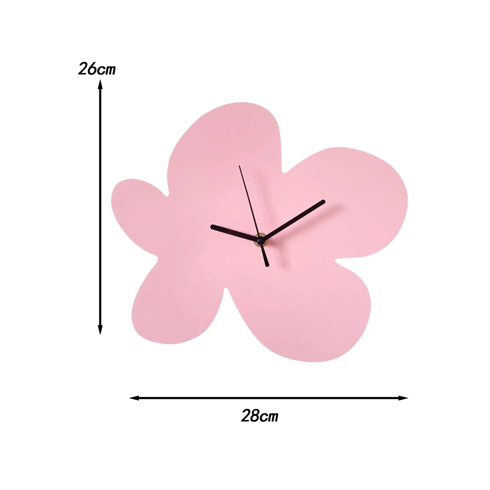 BloomingTime - Whimsical Floral Wall Clock