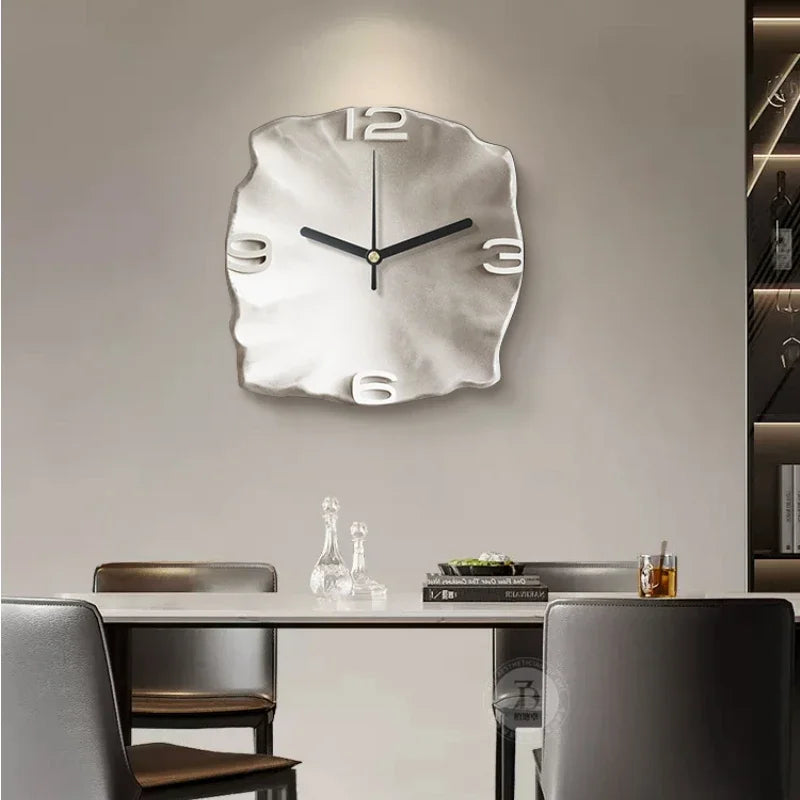 EternaSculptural - Modern Abstract Stone Wall Clock