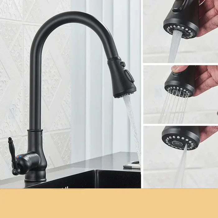 ModernFunction - Sophisticated High-Arc Kitchen Faucet