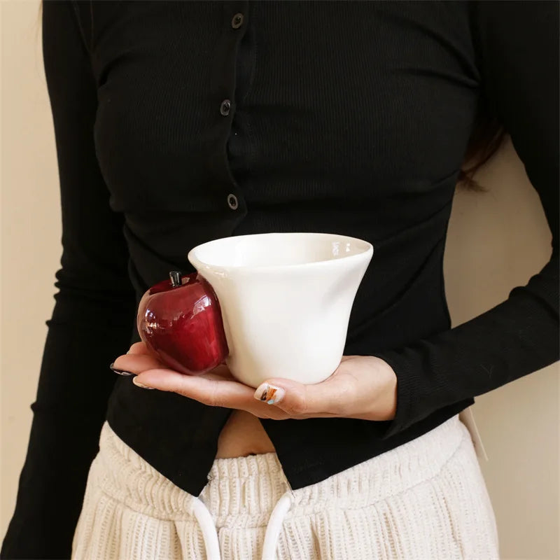 FruitySips - Whimsical Fruit-Shaped Mugs