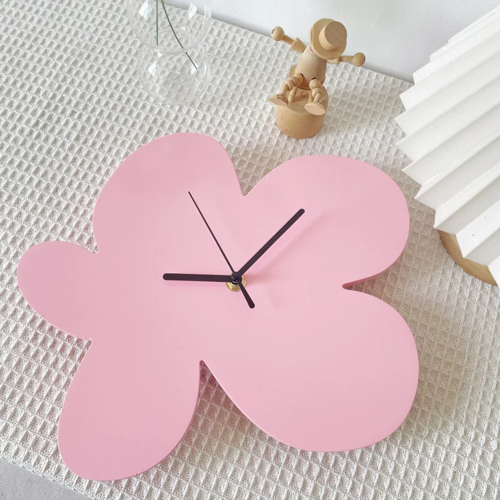 BloomingTime - Whimsical Floral Wall Clock