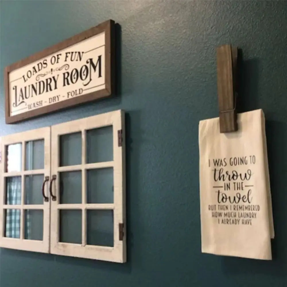 GripClasp Wooden Clothespin Towel Holder