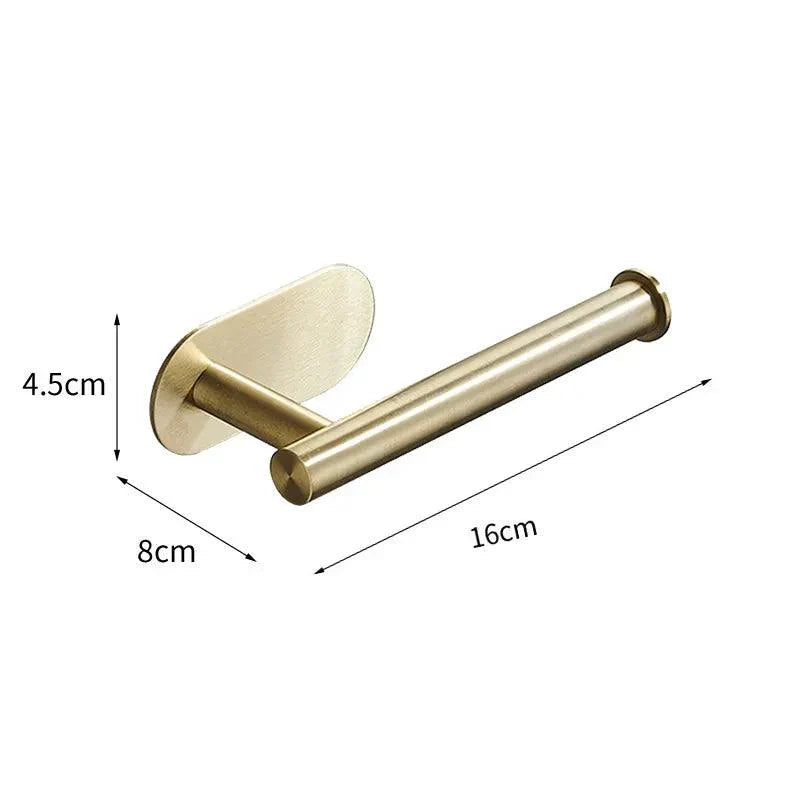 GoldenLuxe - Non-Drilling Bathroom Accessory Set