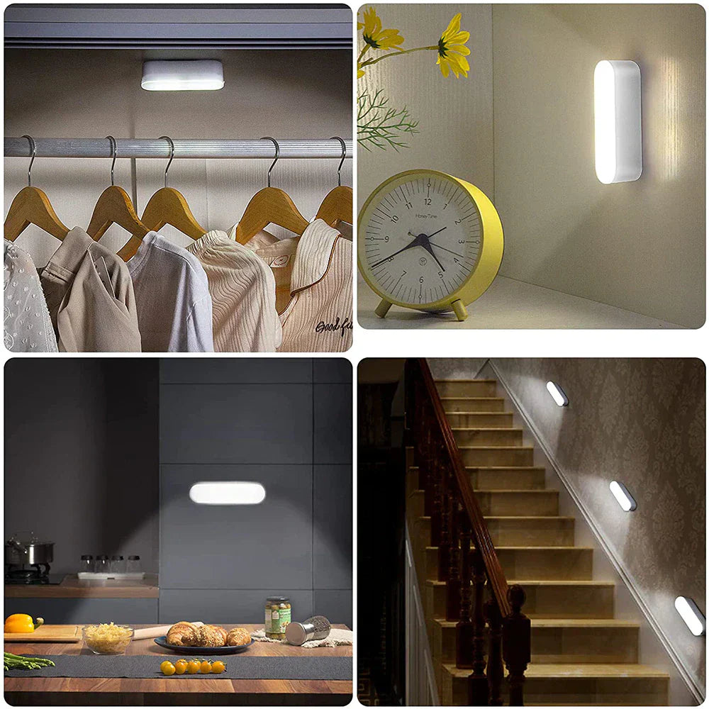 GlowEase - Minimalist Wireless LED Night Lights