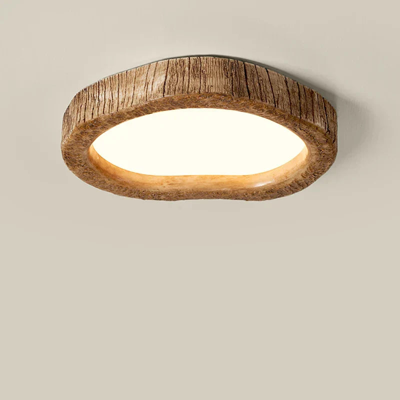 TimberGlow- Elegant and Rustic Ceiling Light