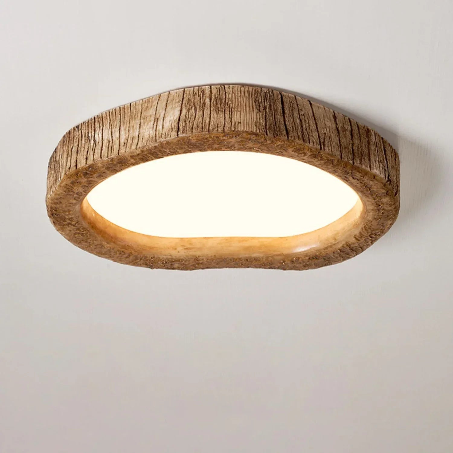 TimberGlow- Elegant and Rustic Ceiling Light