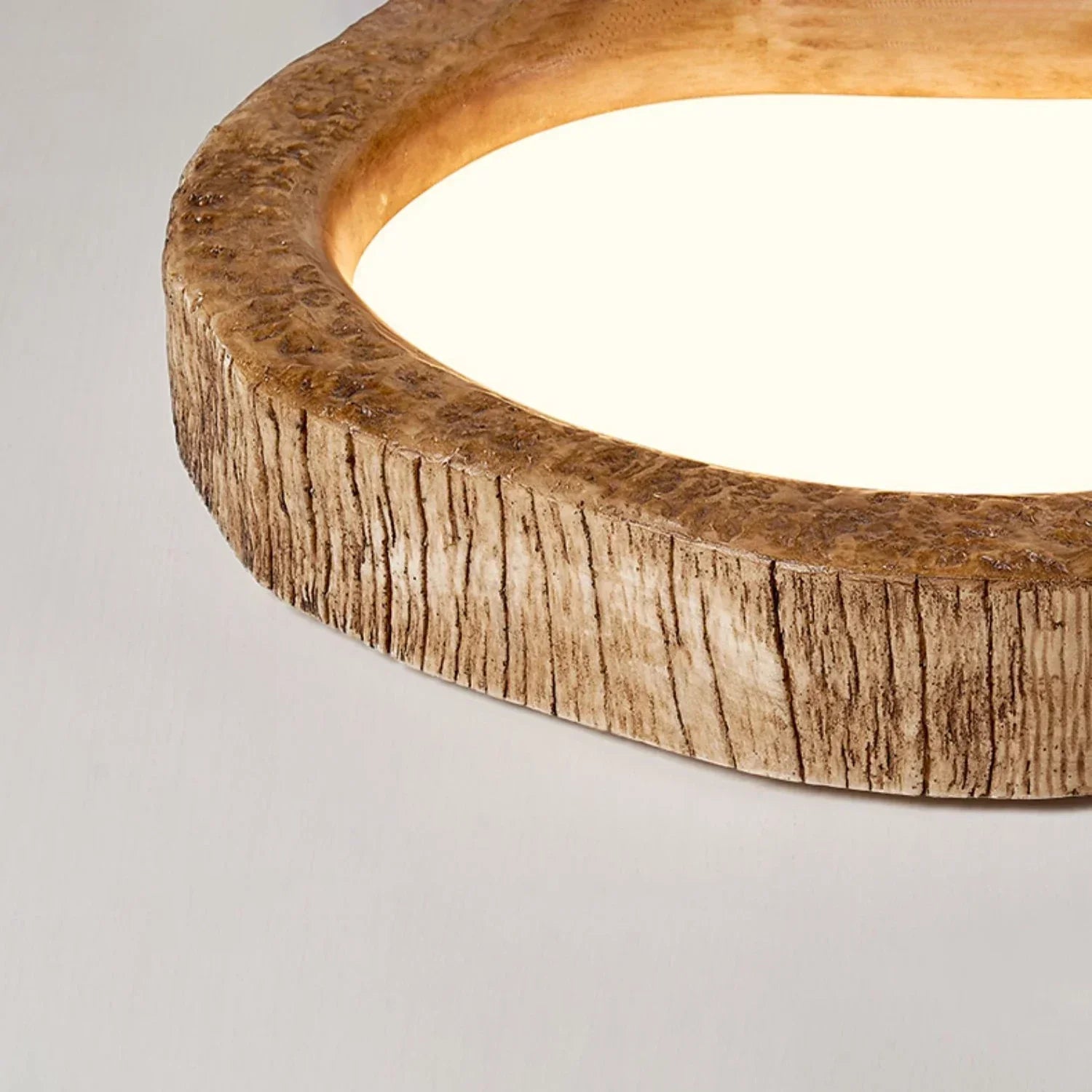 TimberGlow- Elegant and Rustic Ceiling Light