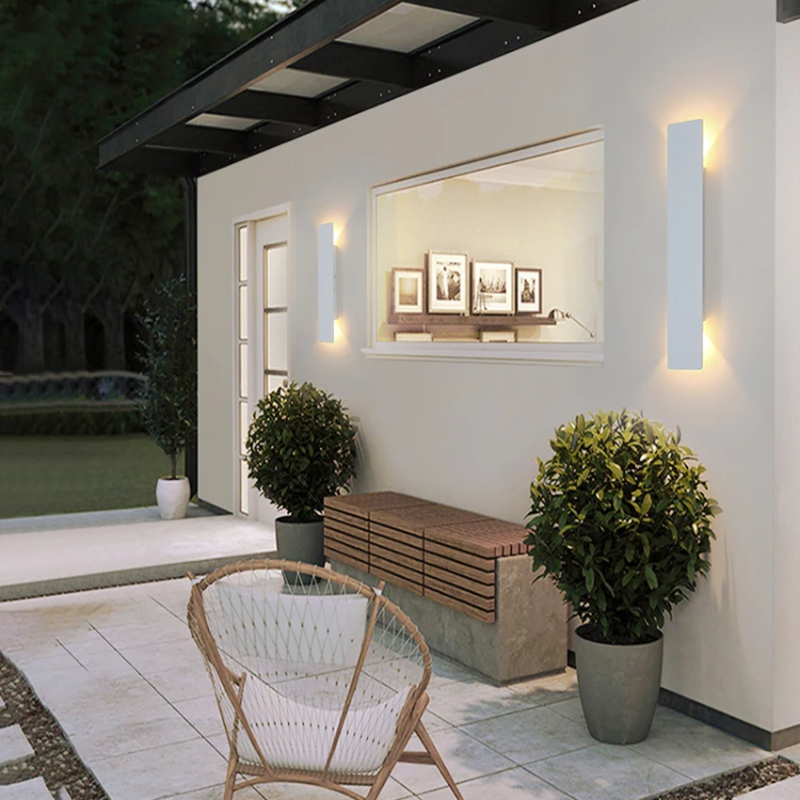 LumiLine - Modern LED Wall Lights for Indoor and Outdoor Elegance