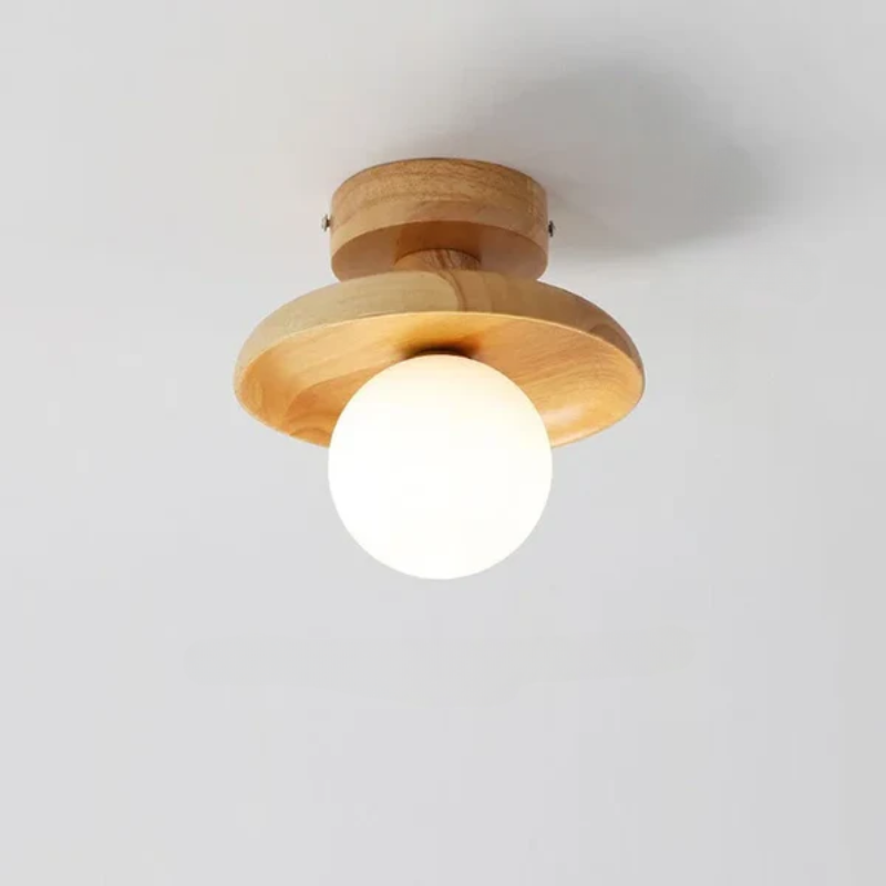 LumiSaucer – Modern Flush-Mount Ceiling Light