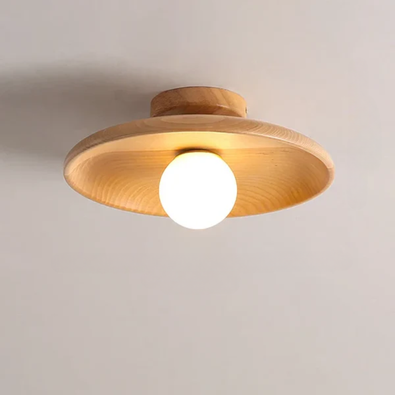 LumiSaucer – Modern Flush-Mount Ceiling Light