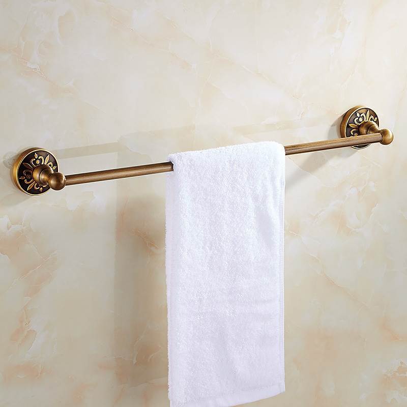 RoyalCharm - Antique Brass Bathroom Accessory Set