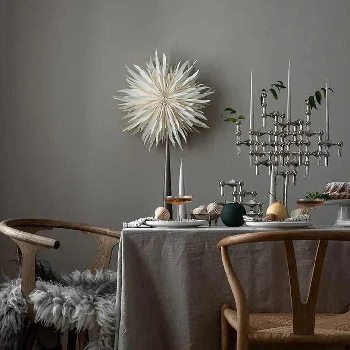 LumiCore Sculptural Candle Holder – Modern Geometric Candle Stand for Elegant Interiors