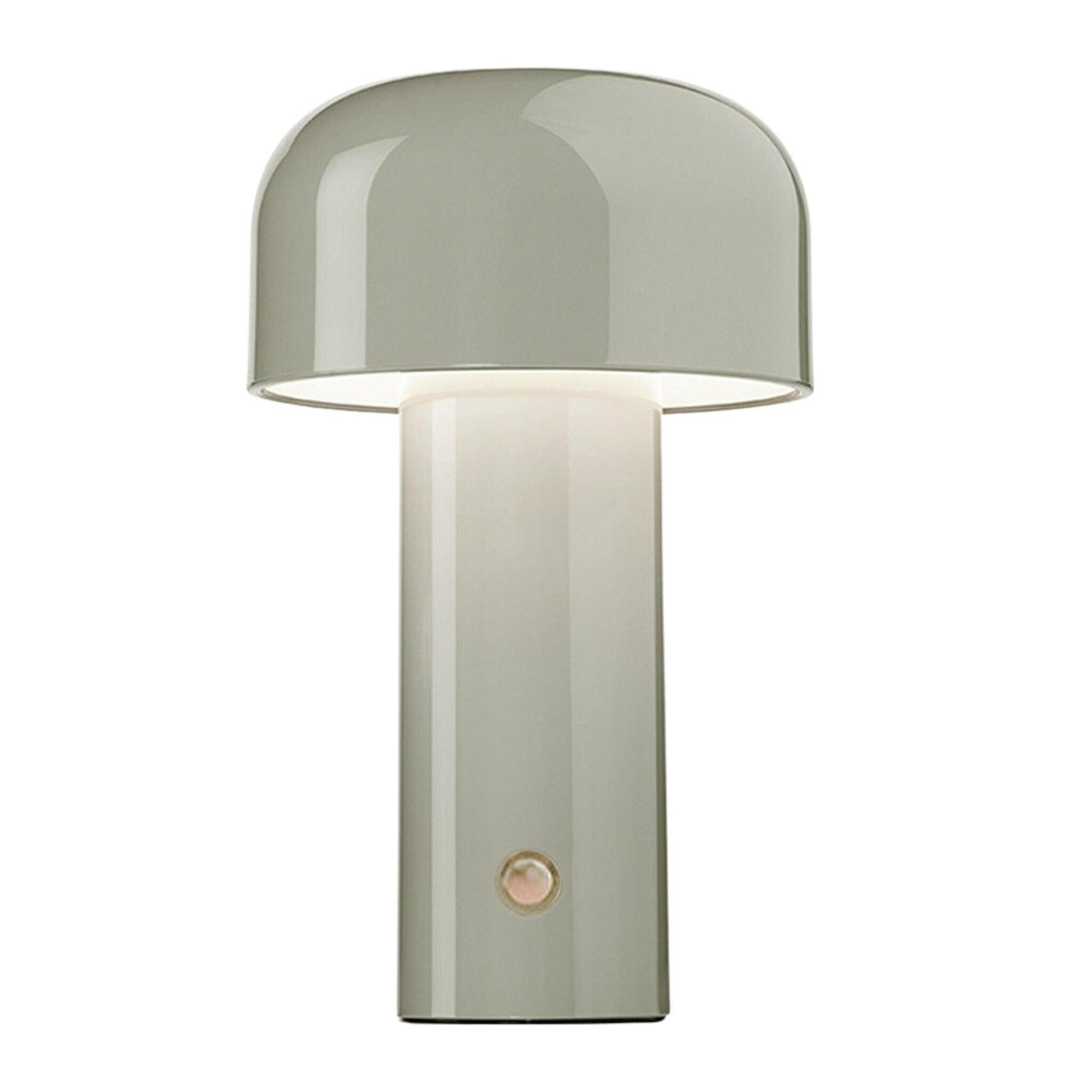 LumiShroom - Modern Mushroom Table Lamp with Cylindrical Base