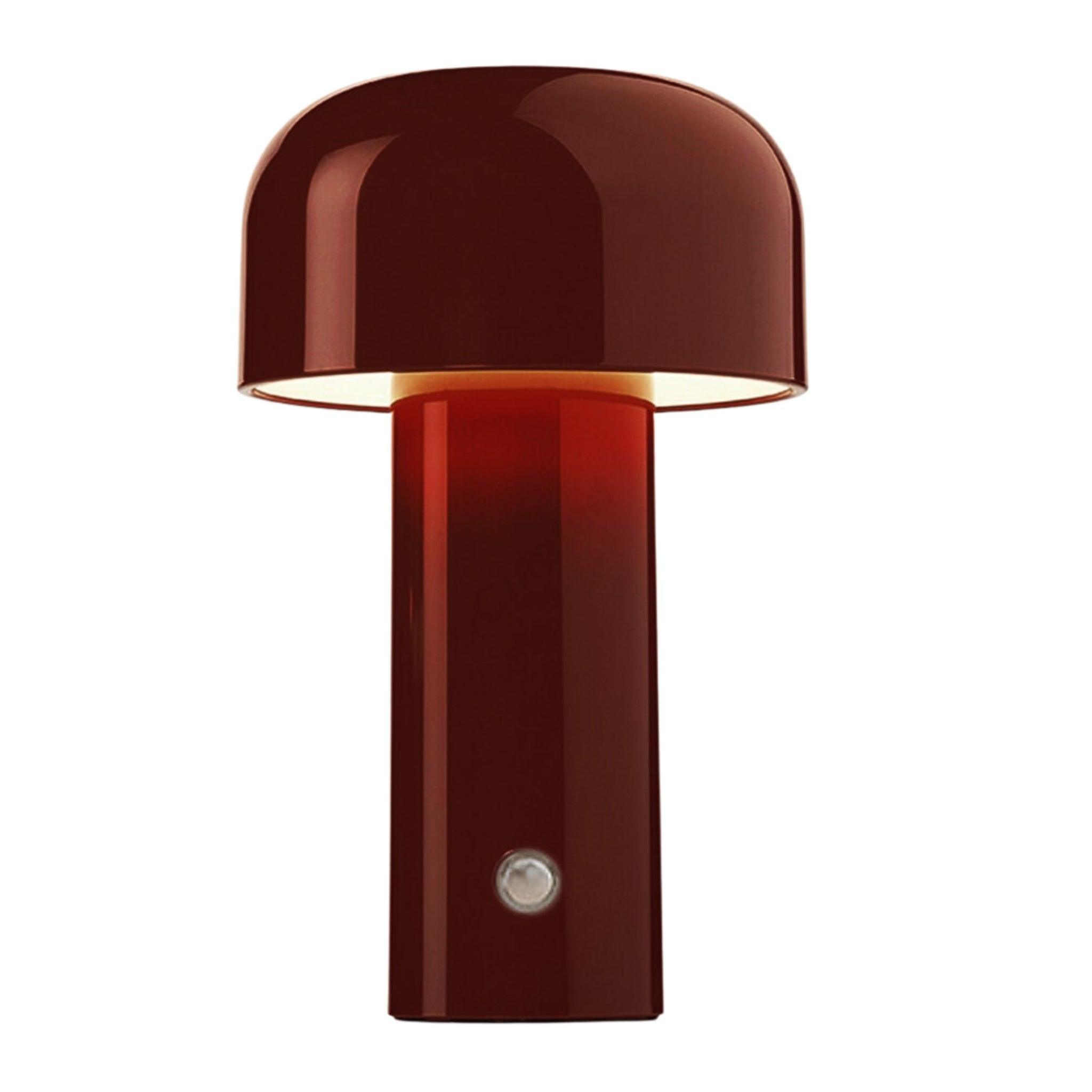 LumiShroom - Modern Mushroom Table Lamp with Cylindrical Base
