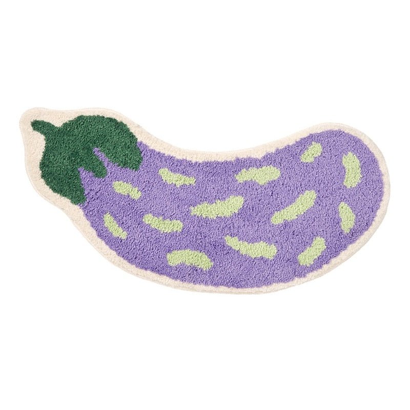 FruitFun- Playful and Cozy Bathroom Plush Bath Mats