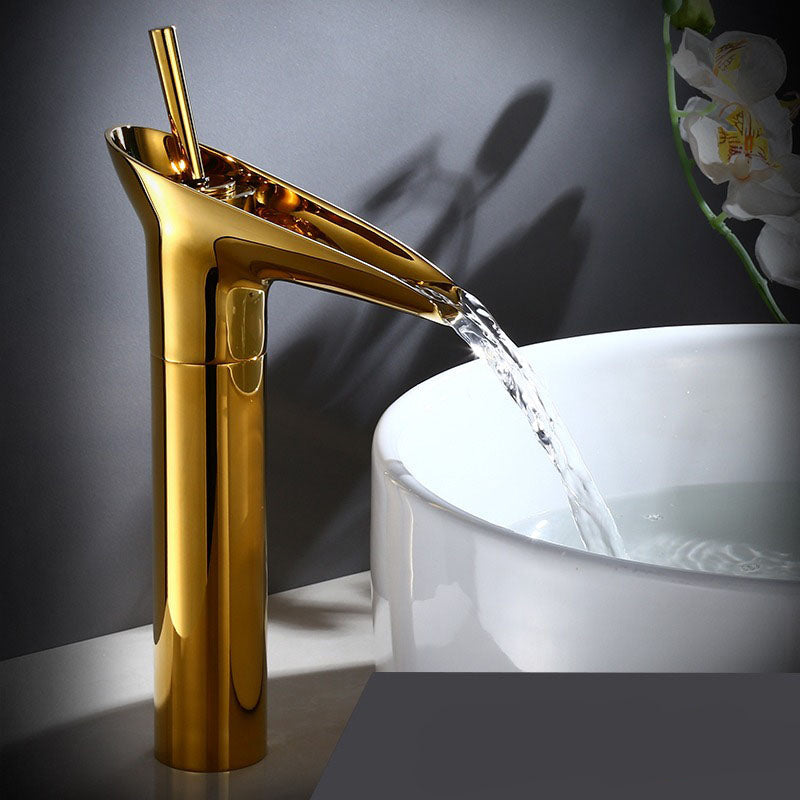AquaFalls Vintage Waterfall Bathroom Faucet