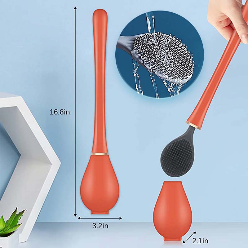 PureScrub Silicone Toilet Brush