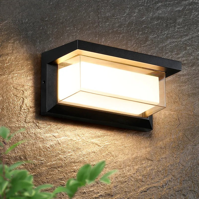 LumoGuard - Modern Outdoor Wall Lights