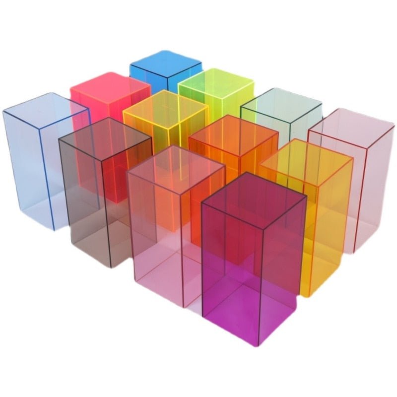 LumiCube- Vibrant and Modern Storage Acrylic Display Boxes
