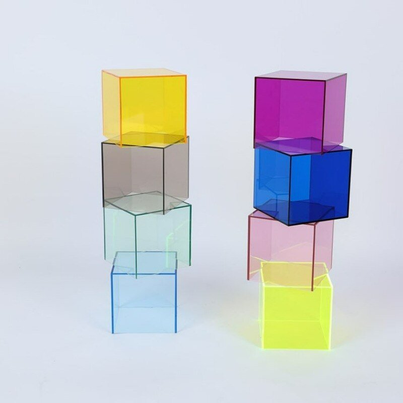 LumiCube- Vibrant and Modern Storage Acrylic Display Boxes