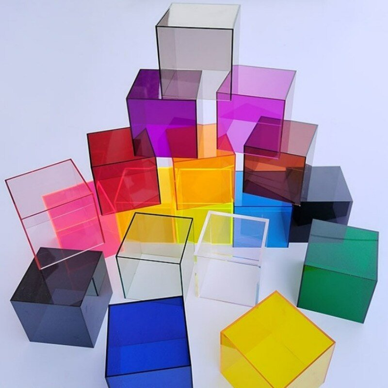 LumiCube- Vibrant and Modern Storage Acrylic Display Boxes