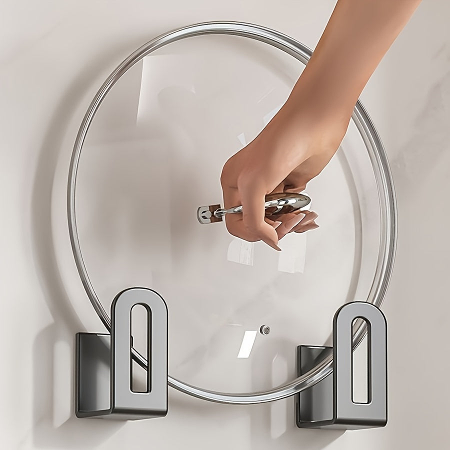 Hagen Stainless Steel Kitchen Hook Rack – Wall-Mounted & Multifunctional Storage