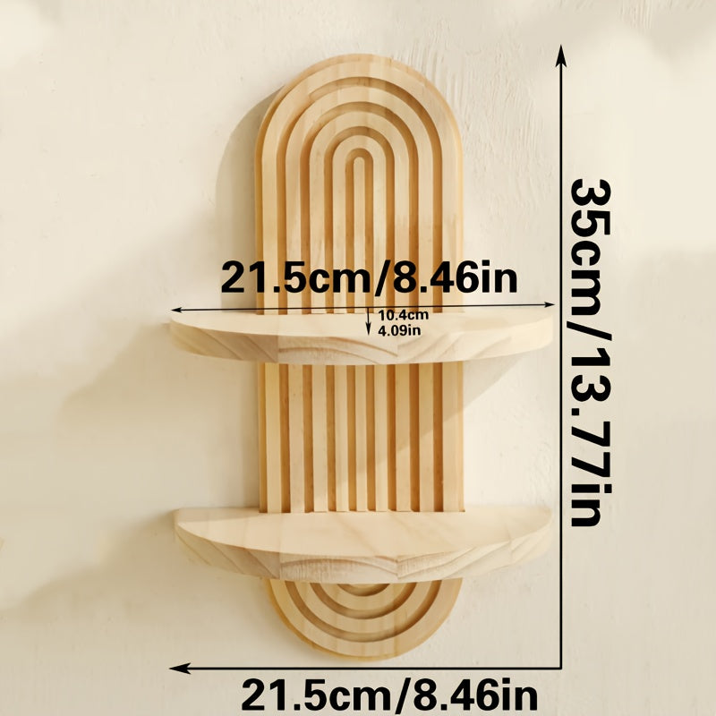 ArchaWood - Arched Decorative Wall Shelves