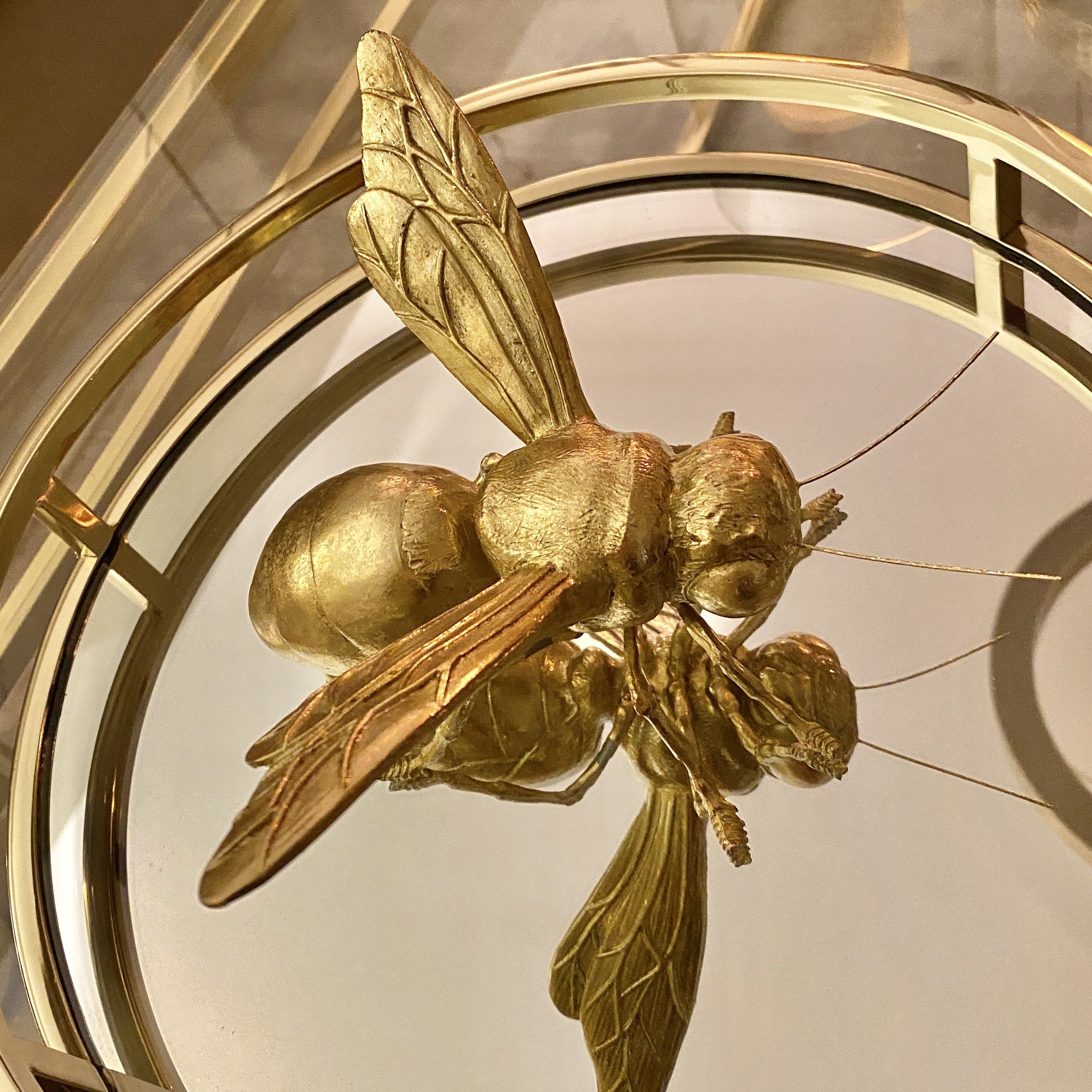 Elegant Golden Bee Decoration