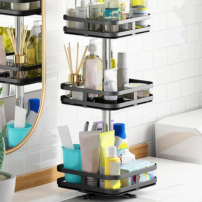 Ultimate 360° Rotating Organizer | Space-Saving Storage